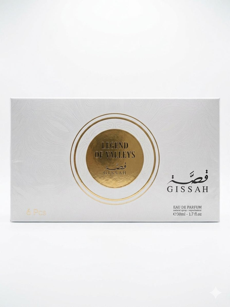 Gissah Legend Of Valleys Collection 6x30 ml